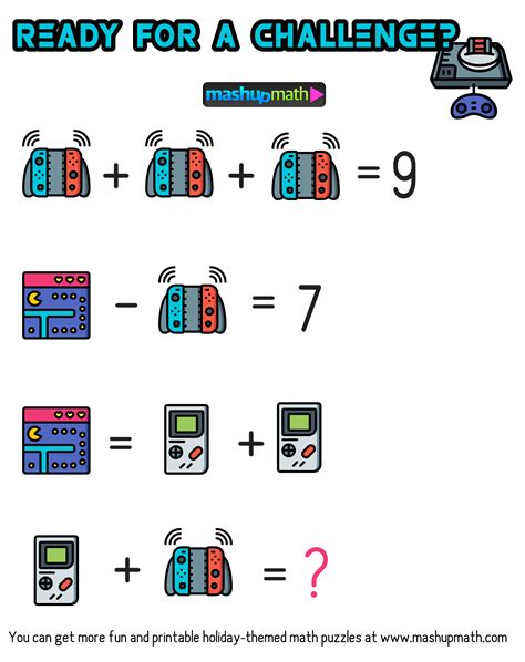 Math Video Games Puzzles For Grades 1 6 Are Your Kids Ready — Mashup Math