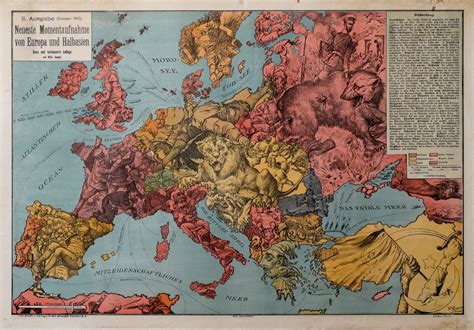 Map Of The Day Europe From Germanys Perspective One Year Into Wwi