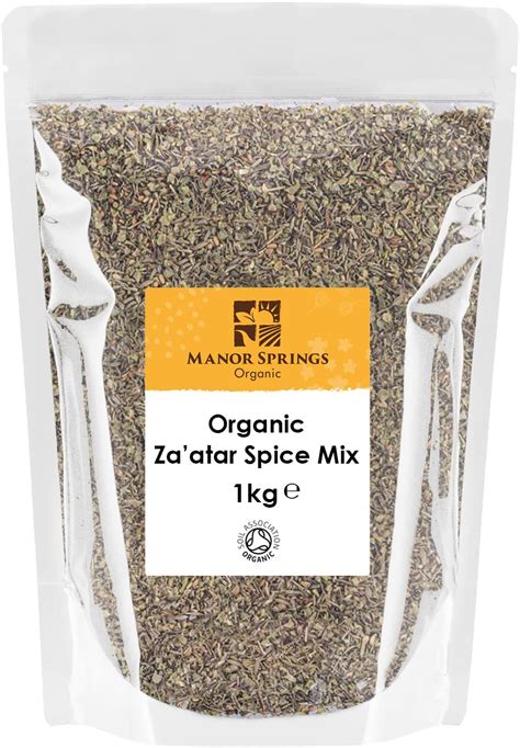 Organic Zaatar 1kg By Manor Springs Organic Uk Grocery
