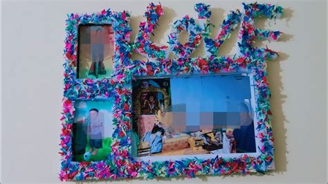 Best Out Of Wastepaper Craft Ideashow To Make Photo Frame With