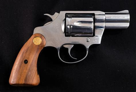 Colt Sf Vi 38 Special Stainless 2 Revolver Auctions Online Revolver