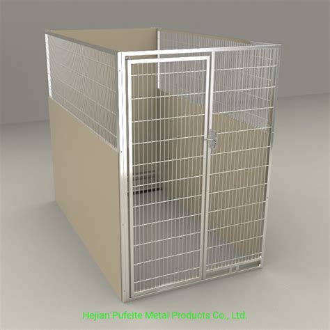 Heavy Duty Dog Kennel Customized Stainless Steel Dog Boarding Cages