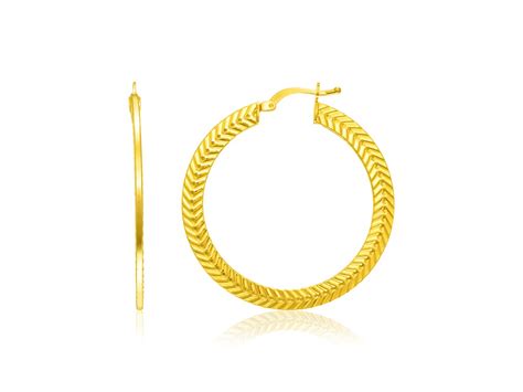 We did not find results for: Thin Textured Hoop Earrings in 14k Yellow Gold - Richard Cannon Jewelry