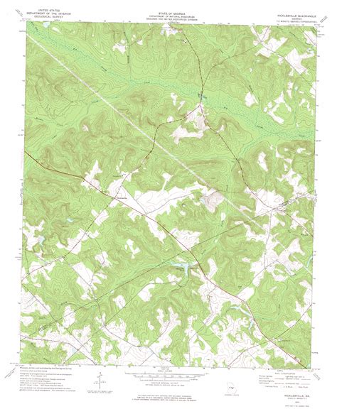 Nicklesville Ga Topographic Map Topoquest