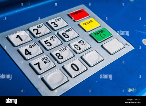 Keypad Atm Hi Res Stock Photography And Images Alamy