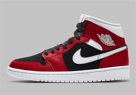 Air Jordan 1 Mid Wmns Gym Red Black Bq6472 601