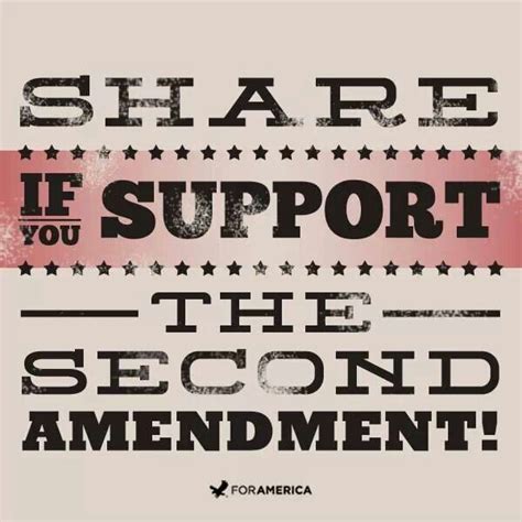 Support The Second Amendment Supportive Amendments Novelty Sign