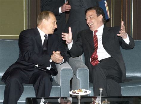 A telephone conversation between president of russia vladimir putin and german chancellor gerhard schroeder was held monday on the initiative of the german side. EDITORIAL: Election-manipulating Putin may have eye on ...