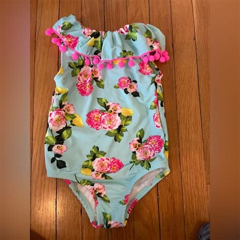 Betsey Johnson Swim Betsey Johnson Girls 4t One Piece Swimsuit