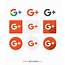 Freepiker  Google Plus Social Media Icon Vector Icons