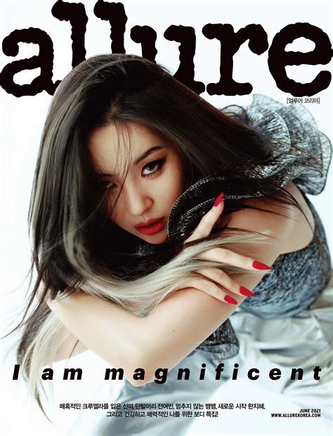 Sunmi For Allure Korea Magazine June 2021 Issue Kpopping