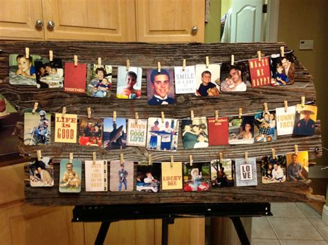 Graduation Party Picture Display Ideas High School