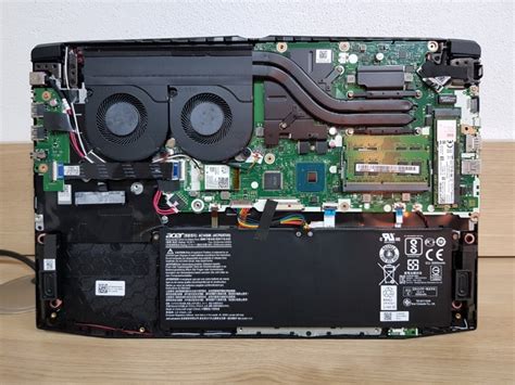 Acer Nitro 5 Battery Reset Pinhole Location