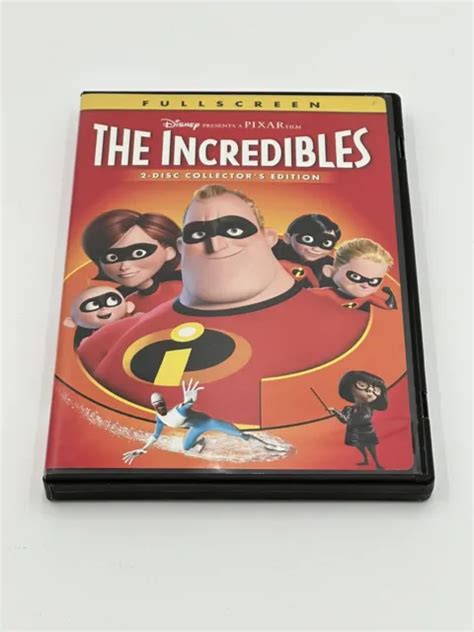 Disney Pixar The Incredibles 2 Disc Collectors Edition Dvd