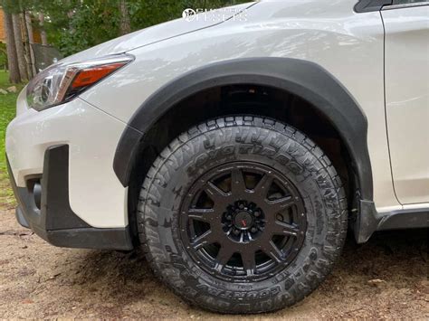 2021 Subaru Crosstrek With 15x7 15 Dx4 X Trail And 21575r15 Toyo Tires