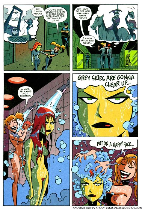 Arkham Asylum Comic Harley Quinn And Poison Ivy Lesbian