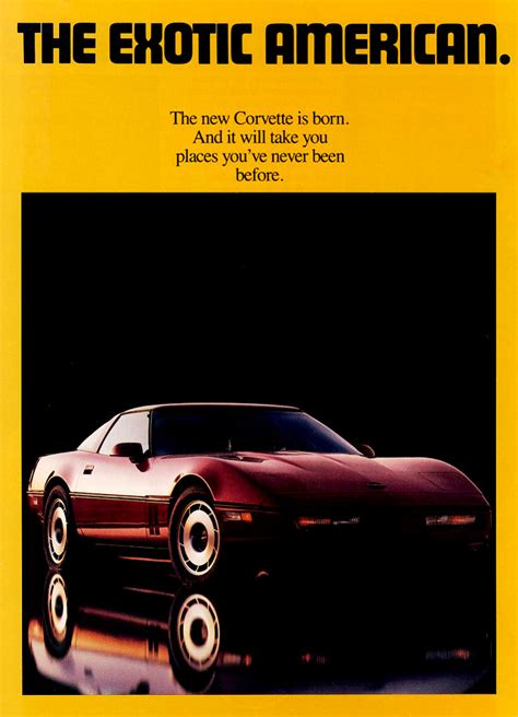 1984 Chevrolet Corvette Ad 07