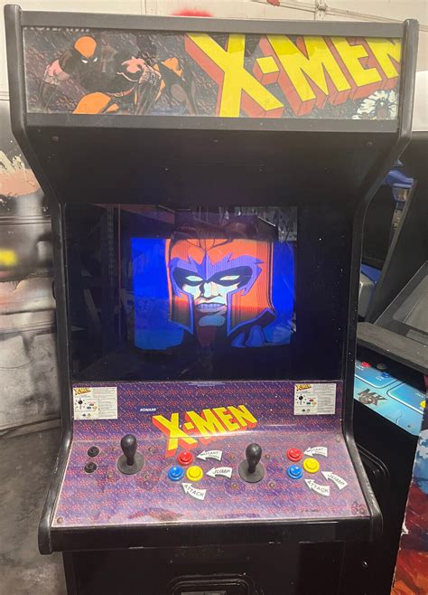 X Men Arcade Machine By Konami 1992 Ebay