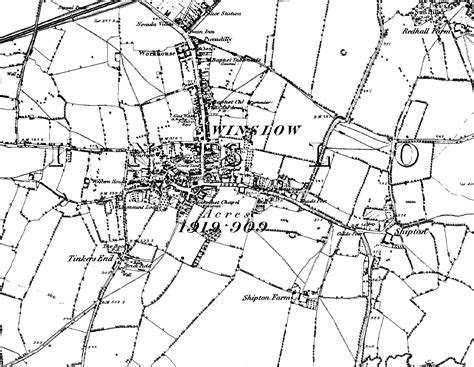 Cottesloe Hundred Map