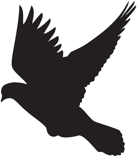 Flying Dove Silhouette Png Clip Art Gallery Yopriceville High