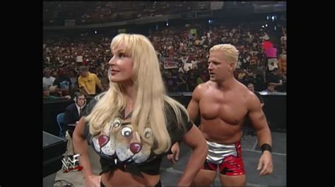 Jeff Jarrett And Debra Vs Nicole Bass And Val Venis In A Tag Team Match