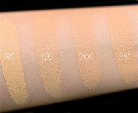 Swatches Fenty Professional Filtr Basis