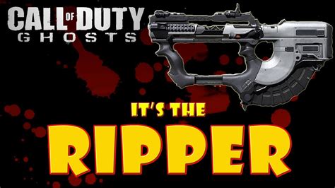 Cod Ghosts The Ripper Dlc Gun Call Of Duty Ghosts Multiplayer