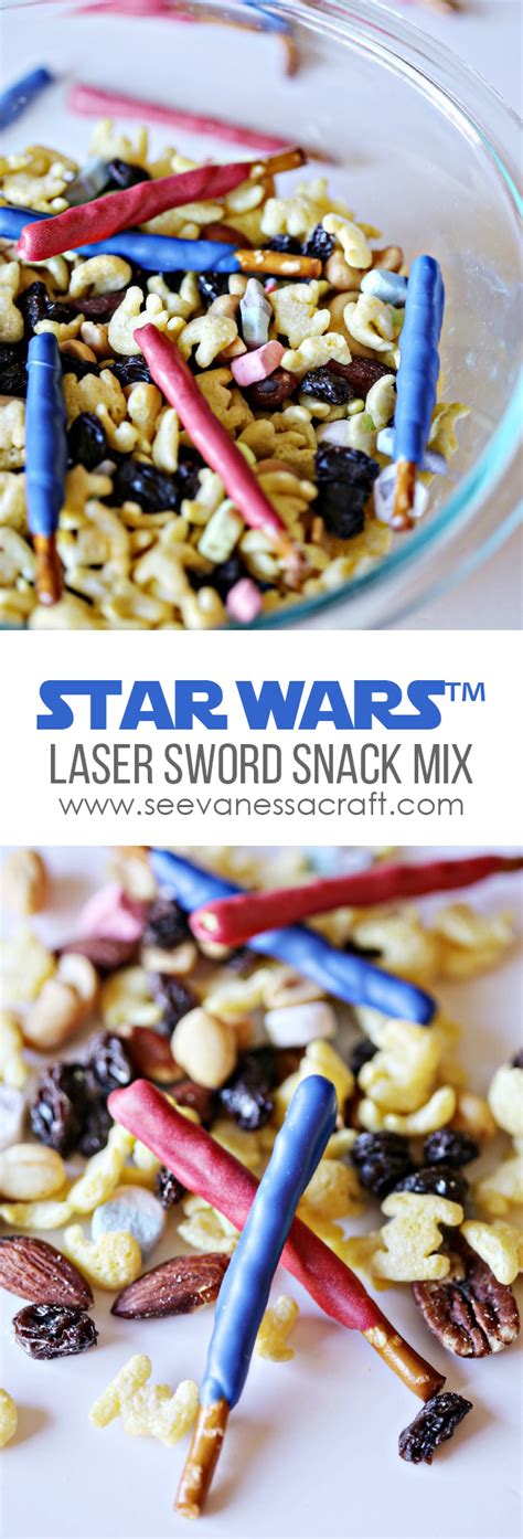 Maybe you would like to learn more about one of these? Recipe: Star Wars™ Snack Mix - See Vanessa Craft