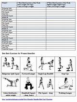 Images of Printable Exercise Routines