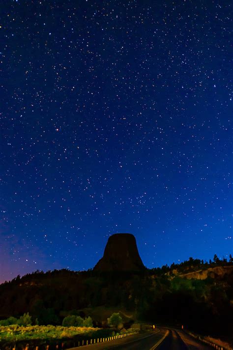 The 867 Foot Tall Devils Tower A Granite Monolith Which Is A Sacred