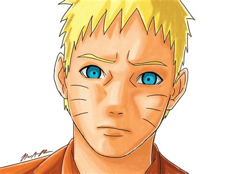 Lord 7th Hokage Naruto Uzumaki Drawing Nonotheavatarpearson Rnaruto