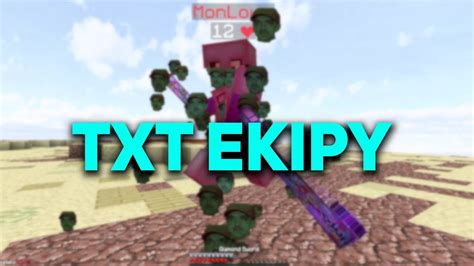 Txt Ekipy Do Pvp Minecraft Youtube