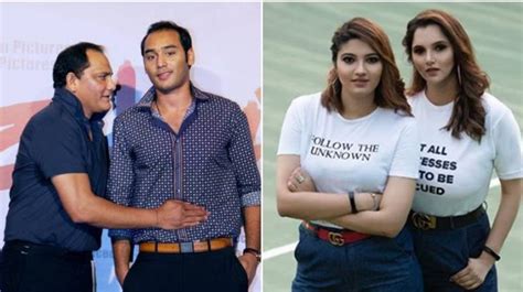 Sania mirza is an indian tennis player. Mohammad Azharuddin's son to marry Sania Mirza's sister