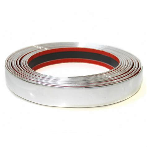 M Car Chrome Styling Decoration Moulding Trim Strip Tape Protector