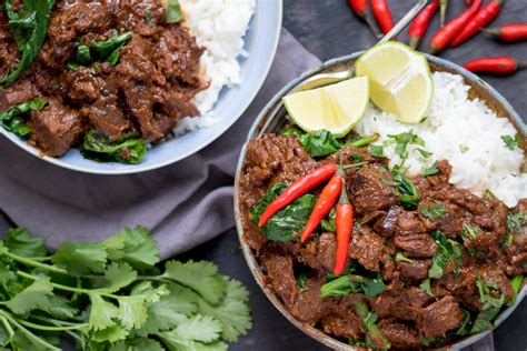 Beef Rendang Slow Cooker Slow Cooker Madras Beef Curry Keto Low Carb