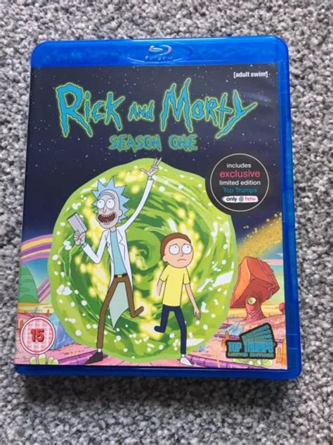 RICK AND MORTY Season 1 Blu Ray HMV Exclusive Edition EUR 9 01