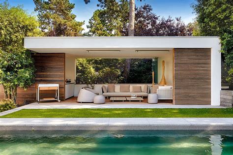 Modern Pool House Design Ideas Squareoftheairport