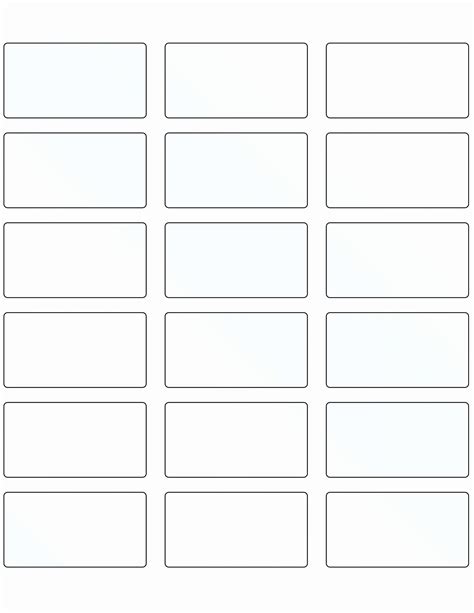 24 Labels Per Sheet Template Word Printable Word Searches