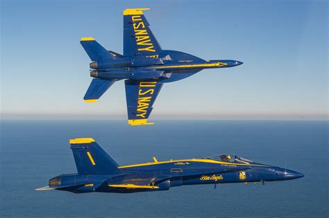 Blue Angels Share Photos From The Final Flight Of Legacy Hornet Jets