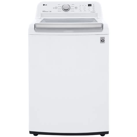 Lg Wt7150cw 50 Cu Ft Top Load Washer With Turbodrum White
