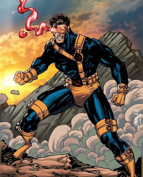 Cyclops Uncanny X Men Jim Lee Art Cyclops Marvel Marvel