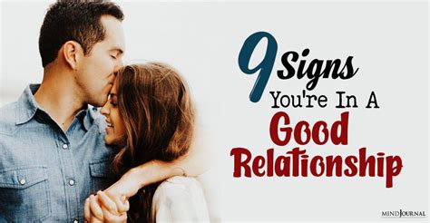 9 Signs Of A Good Relationship Are You In One