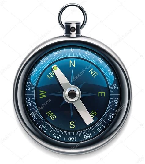 Vector Compass Xxl Detailed Icon — Stock Vector © Tele52 9262234