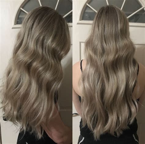 Consistent ash blonde hair hair color by elona taki. Highlights. Ashy blonde hair (With images) | Ashy blonde ...