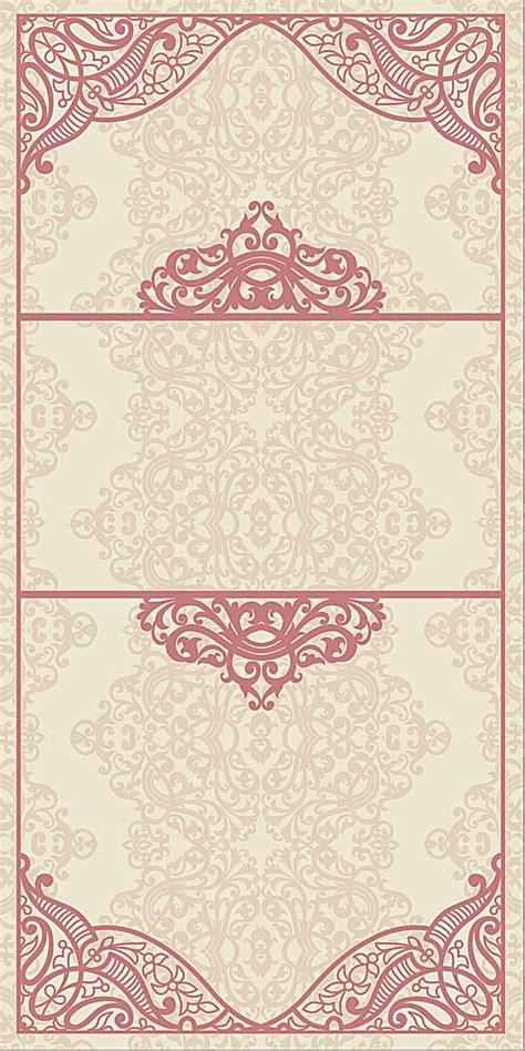 Pink Vintage Wedding Background Material In 2020 Blank Wedding