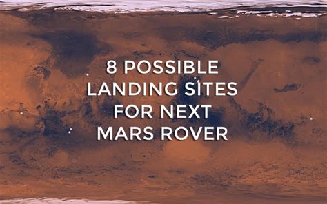 Animations for media and public use. Mars 2020 Landing Site Selection - NASA Mars