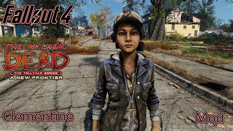 Fallout 4 The Walking Dead Tfs Clementine Mod By User619 On Deviantart