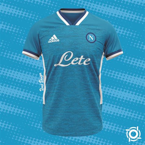Ssc Napoli Home Jersey Concept