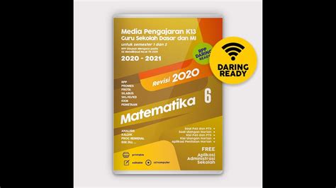 Menghargai dan menghayati ajaran agama yang dianutnya. PERANGKAT PEMBELAJARAN (RPP 1 lembar) DARING SD KELAS 6 MATEMATIKA (TA 2020-2021) - YouTube
