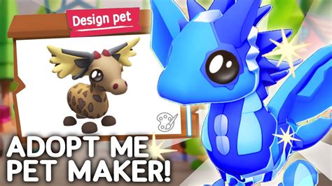 How To Make Your Own Adopt Me Pets Youtube